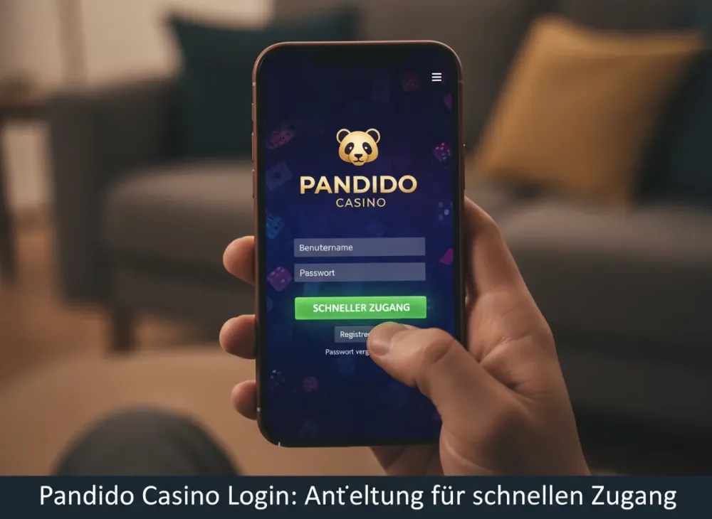 Pandido casino login Anleitung für schnellen Zugang